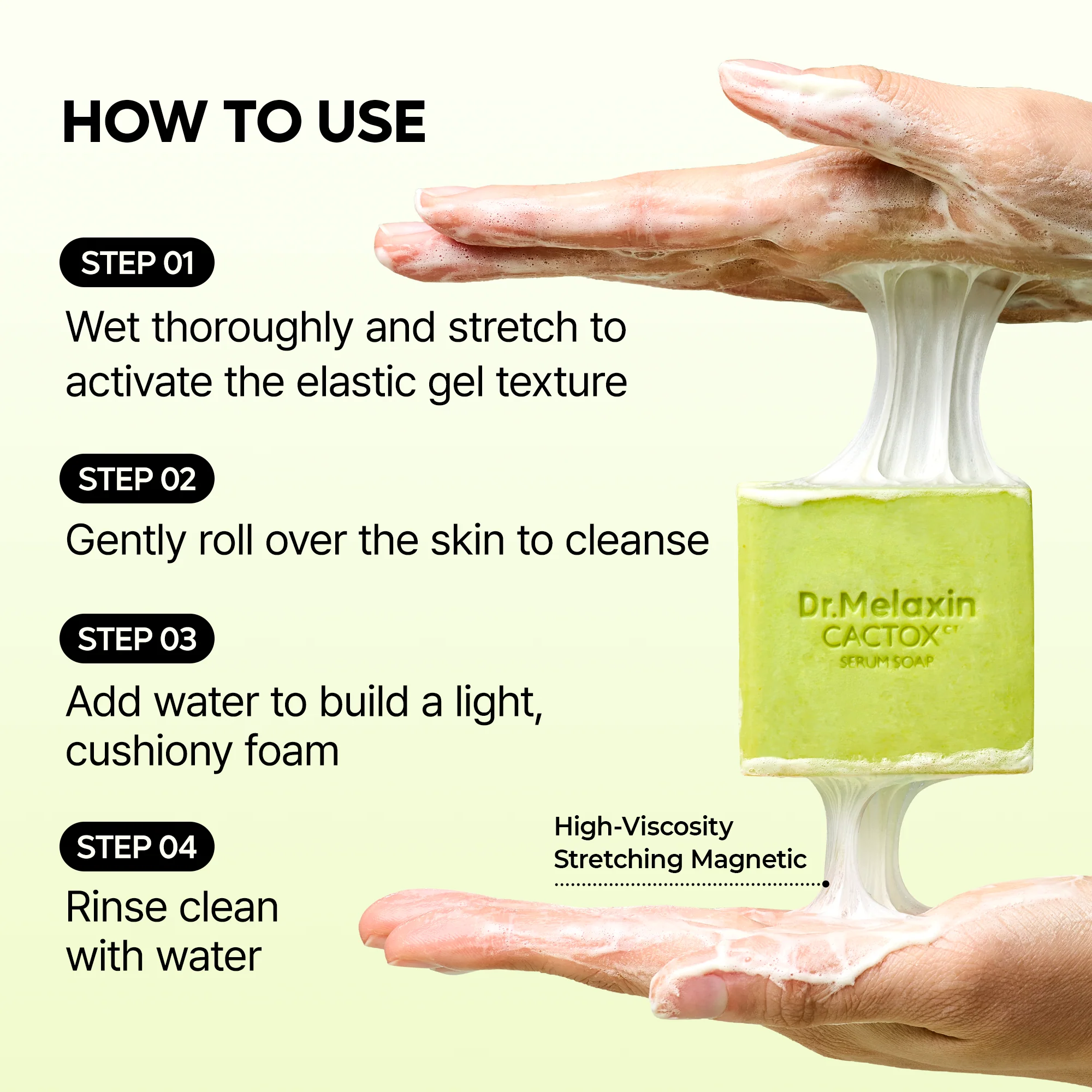 CACTOX Pore Relief Serum Soap - Image 6